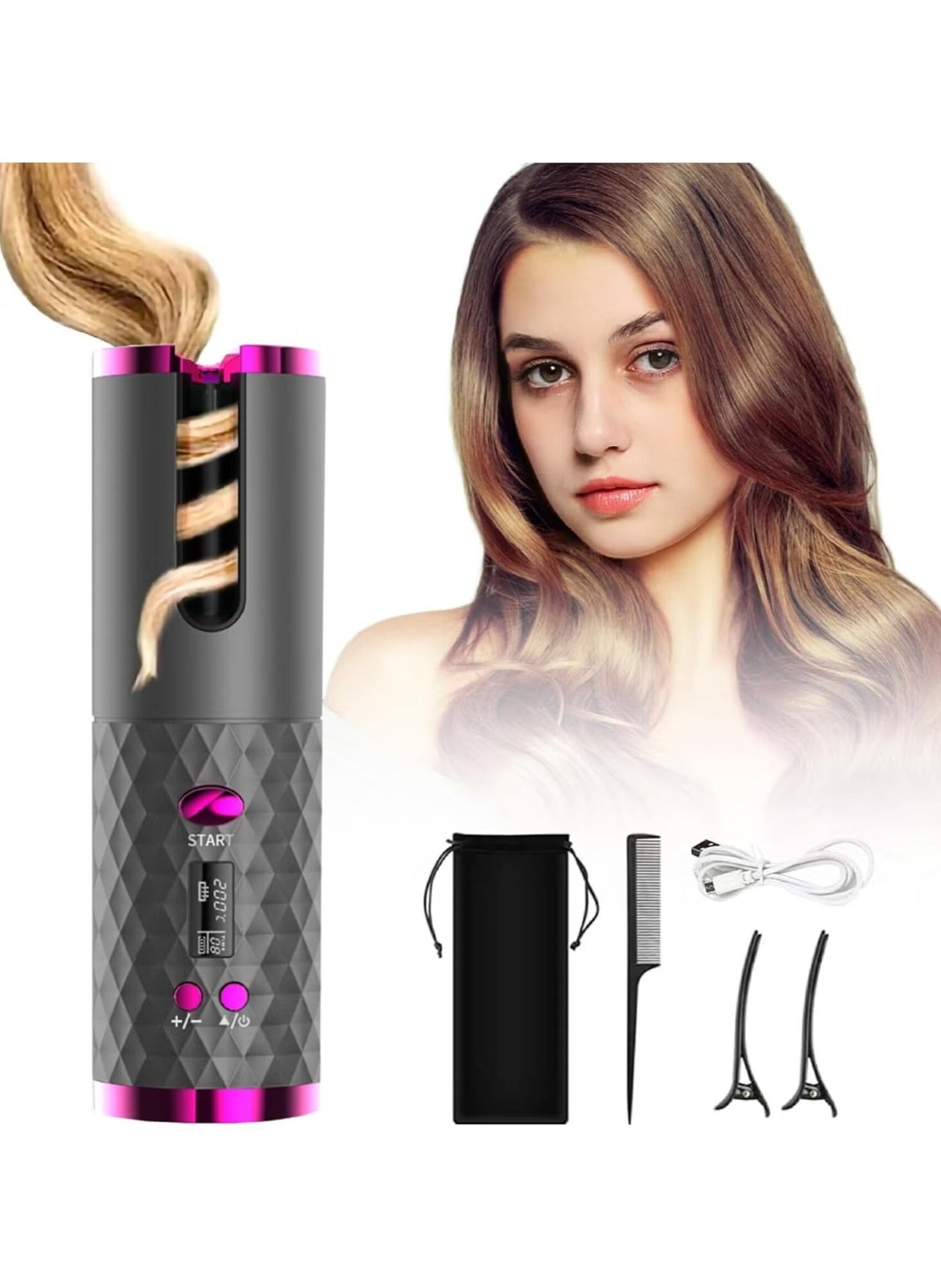 Cordless Automatic Curler