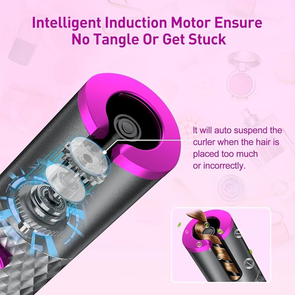 Cordless Automatic Curler