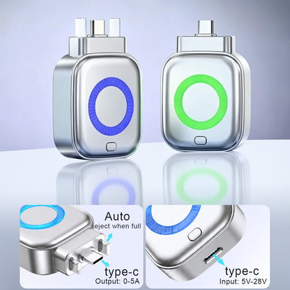Auto Eject Charging Adapter | محول شحن USB-C بفصل تلقائي ذكي